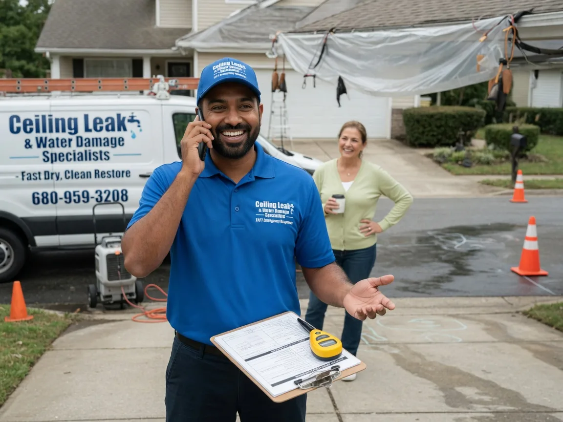 Ceiling Leak Cleanup Hemlock, NY FAQs